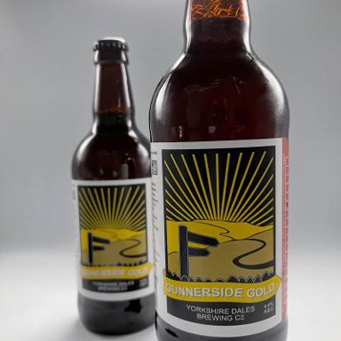 Gunnerside Gold beer artwork