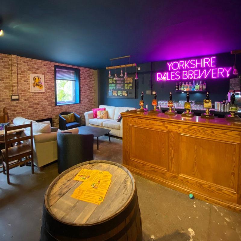 Yorkshire Dales Brewery taproom