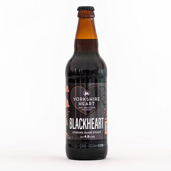 Blackheart Stout beer artwork