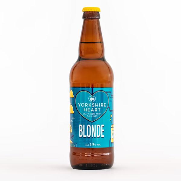 Blonde beer artwork