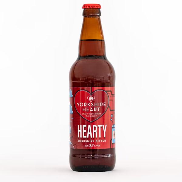 Yorkshire Hearty Bitter beer artwork