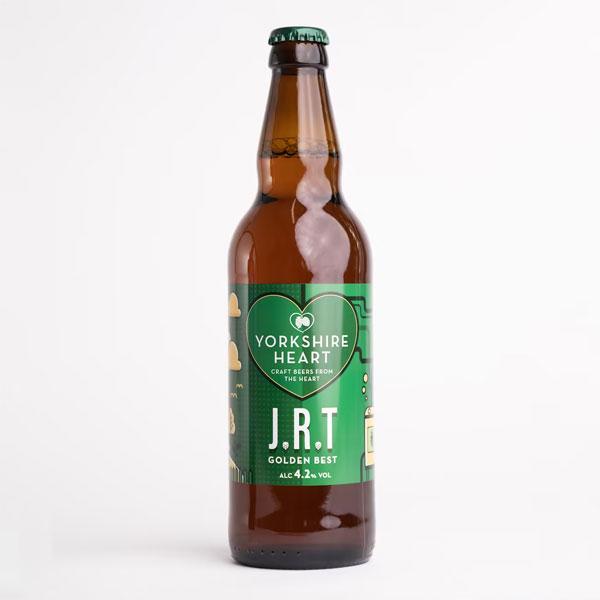 J.R.T. Golden Best beer artwork
