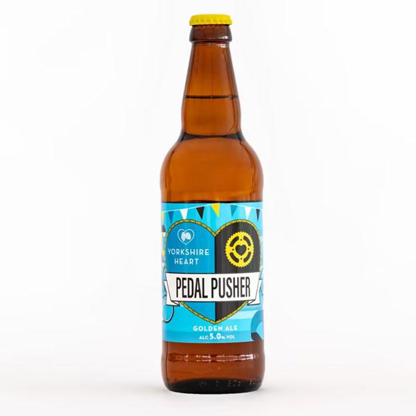Pedal Pusher beer artwork