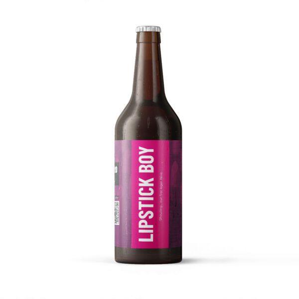Artwork for Lipstick Boy Lager by Zero Six Brew Co