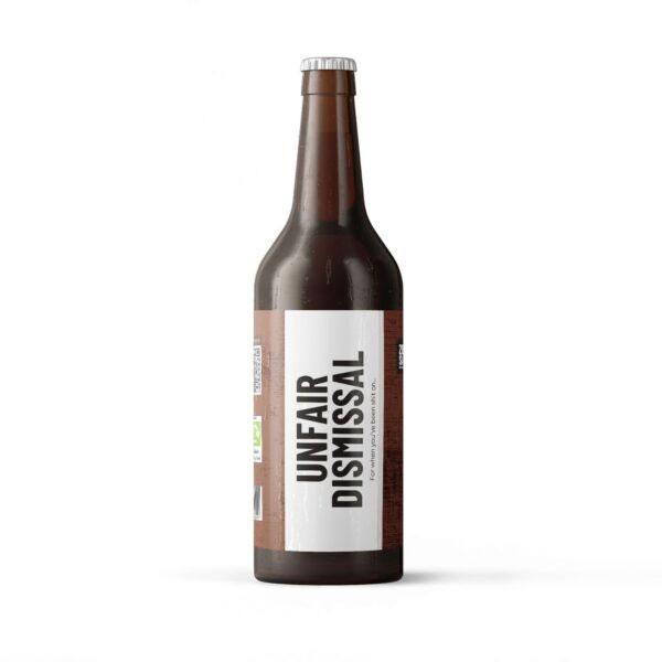 Unfair Dismissal beer artwork