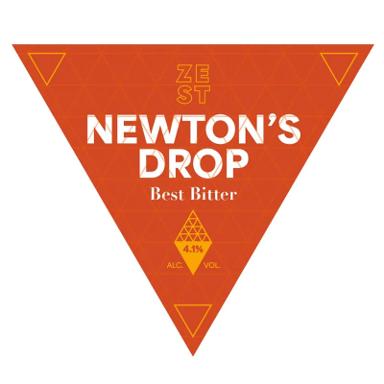 Newtons Drop beer artwork