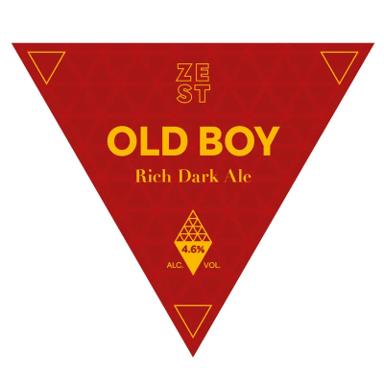 Old Boy beer artwork