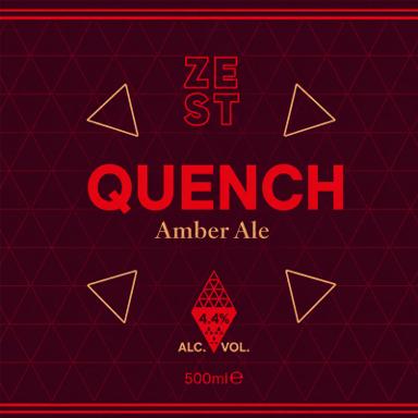 Quench beer artwork