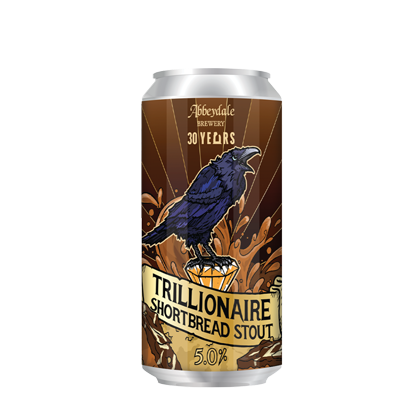 Trillionaire Shortbread Stout can