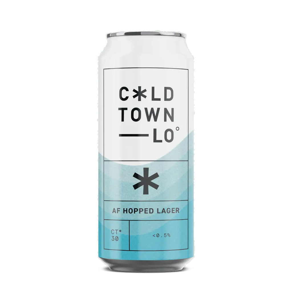 AF Hopped Lager can