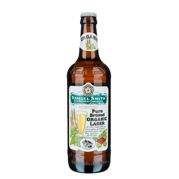 Pure Brewed Organic Lager can
