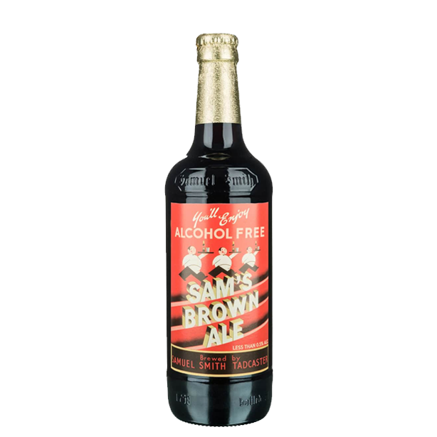 Sam's Brown Ale Alcohol Free can