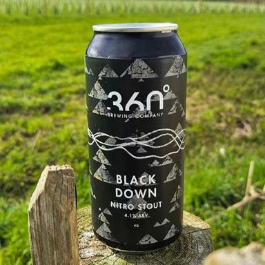 Black Down beer artwork
