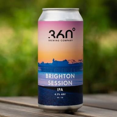 Brighton Session beer artwork