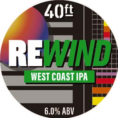 Rewind beer artwork
