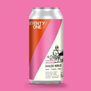 Haze Halo beer artwork