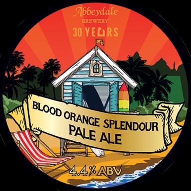 Blood Orange Splendour beer artwork
