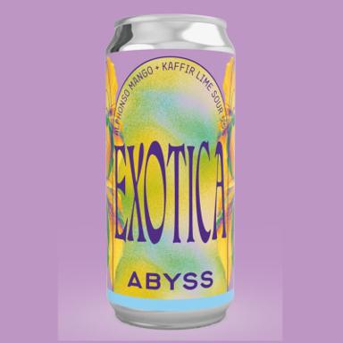 Exotica Alphonso Mango + Kaffir Lime beer artwork