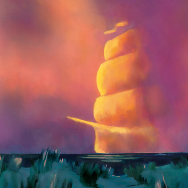 Ghost Ship Alcohol Free beer artwork