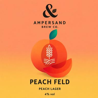 Peach Feld beer artwork
