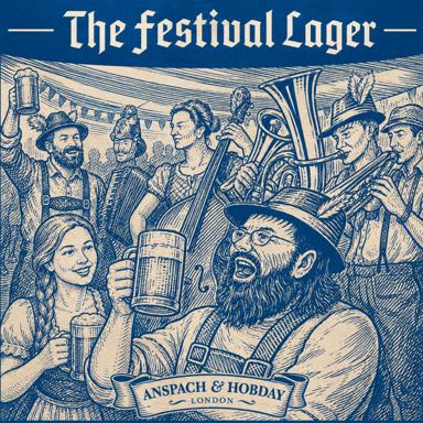 The Festival Lager beer artwork