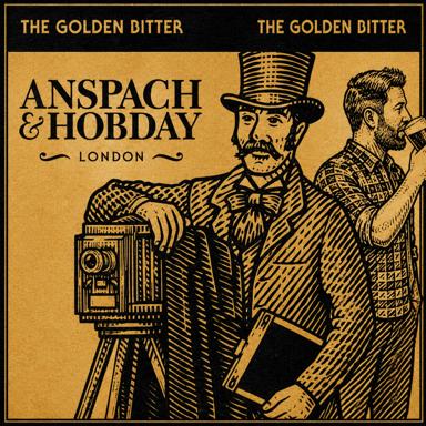 The Golden Bitter beer artwork