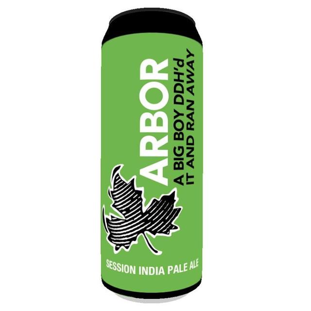 A Big Boy DDH'd It and Ran Away beer artwork