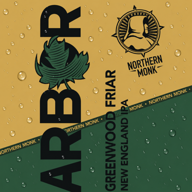 Greenwood Friar beer artwork