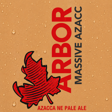 Massive Azacc beer artwork