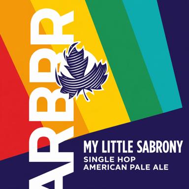 My Little Sabrony beer artwork