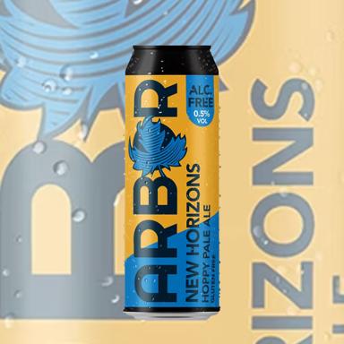 New Horizons AF beer artwork