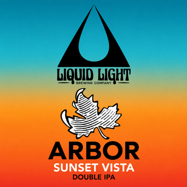 Sunset Vista beer artwork