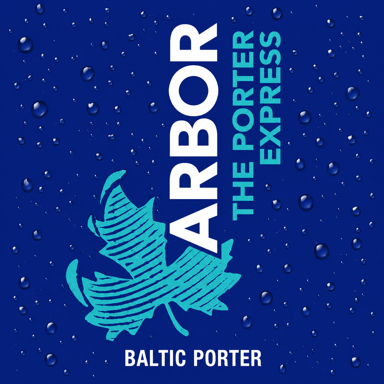 The Porter Express beer artwork