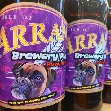 Brewery Pup beer artwork