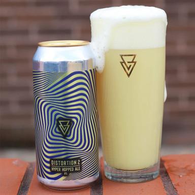 Distortion 2 beer artwork