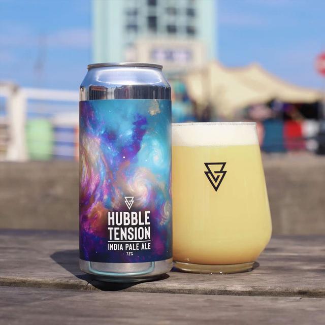 Hubble Tension beer artwork