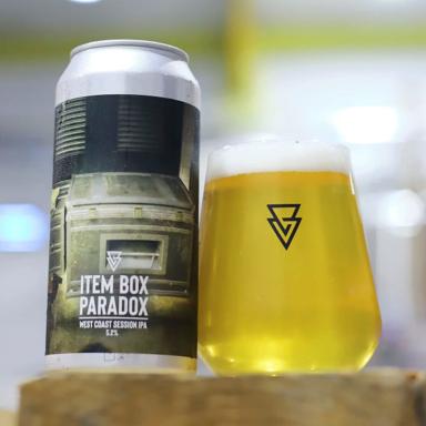 Item Box Paradox beer artwork