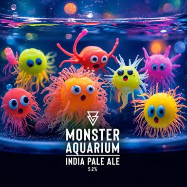 Monster Aquarium beer artwork
