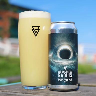 Schwarzschild Radius beer artwork