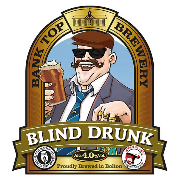 Blind Drunk beer artwork