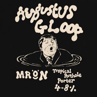 Augustus Gloop beer artwork