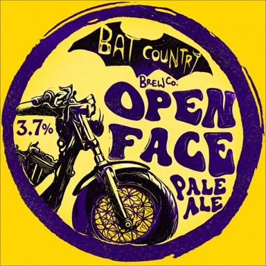 Open Face beer artwork