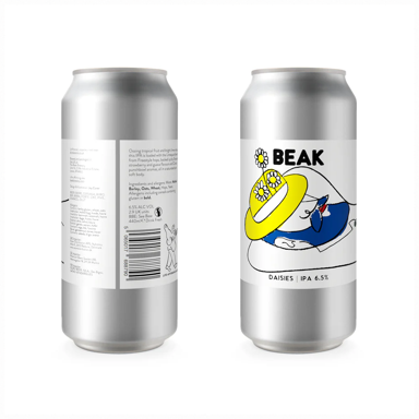 Daisies beer artwork