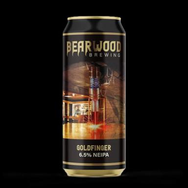 Goldfinger beer artwork