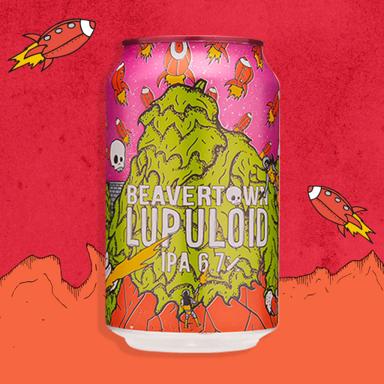 Lupuloid beer artwork
