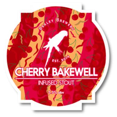 Bakewell Tart Stout beer artwork