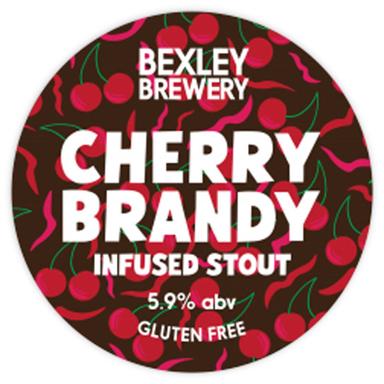 Cherry Brandy Stout beer artwork