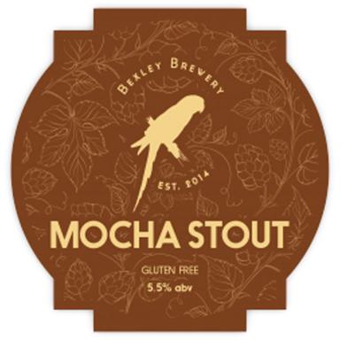Mocha Stout beer artwork