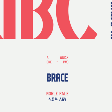 Brace beer artwork