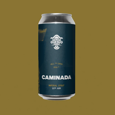 Caminada Imperial Stout beer artwork